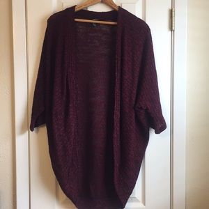Forever 21 Burgundy Knit Sweater